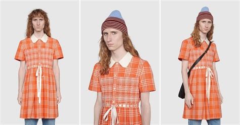 Gucci unveils tartan dress for men to fight 'toxic stereotypes'